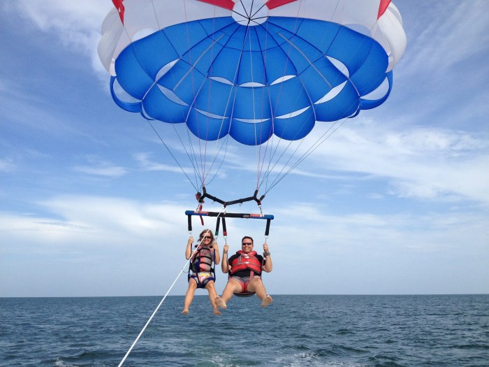 Florida water sports panama beach city parasailing sea Beach and water sports adventures