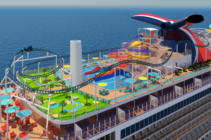 Carnival cruise water line park cruises sunshine lines ship fun family themed ships slides waterworks slide vacation waterpark spirit Cruises for families with kids